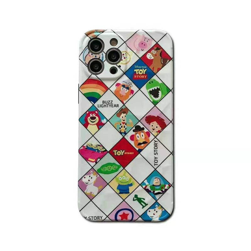 Toys and animal patterns phone case