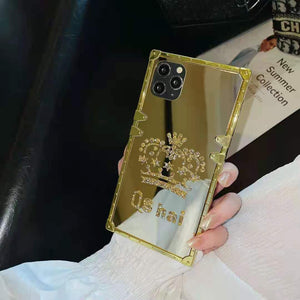 Diamond mirror phone case For iphone