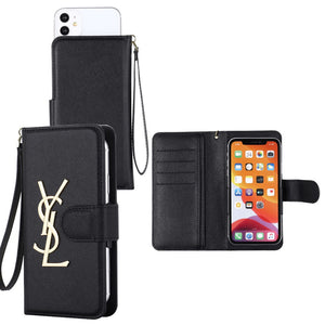 Card pocket leather case for all mobile phone models