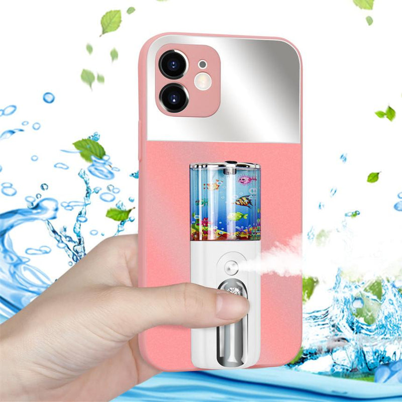 Moisturizing and makeup mobile phone case