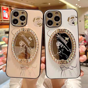 Fashion magic mirror phone case