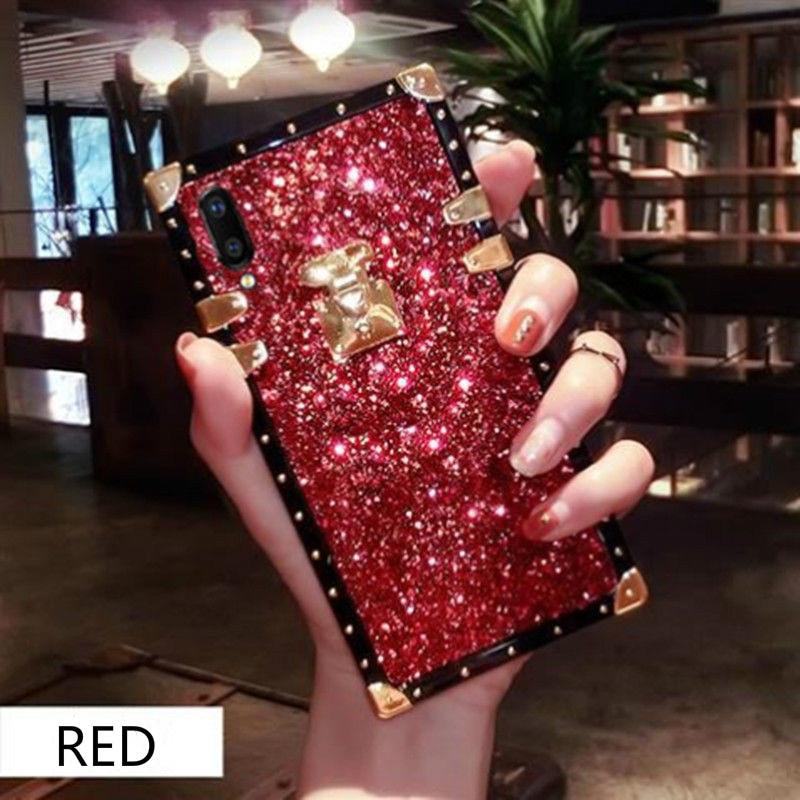 bling square phone case