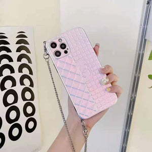 Color changing chain phone case For iphone
