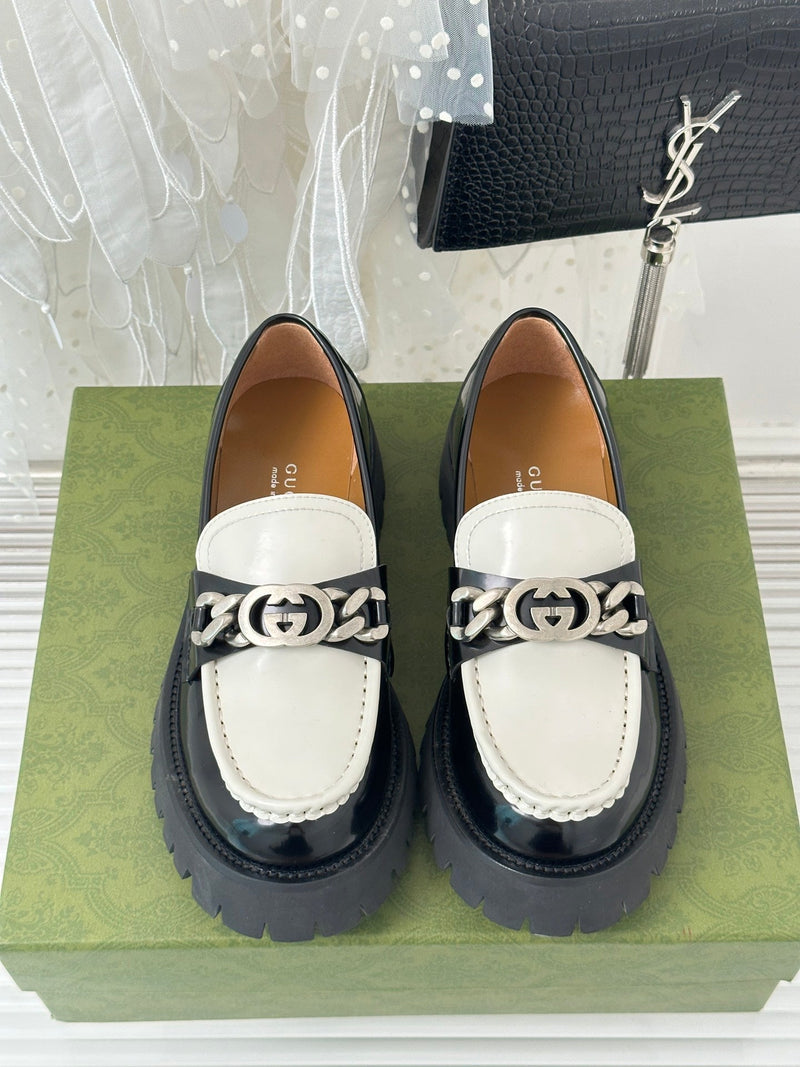 2023 GG Classic Double G Buckle Platform Loafers-S32
