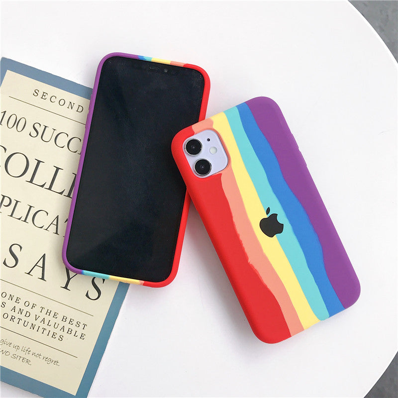 Rainbow Phone Case + AirPods Case