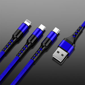 3in1 Data USB Cable  Fast  Cable type c