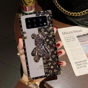 Luxury Square   phone case For Samsung