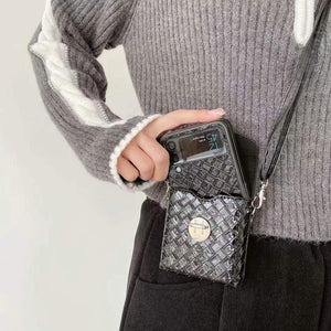 Samsung folding flip small bag+card slot small bag