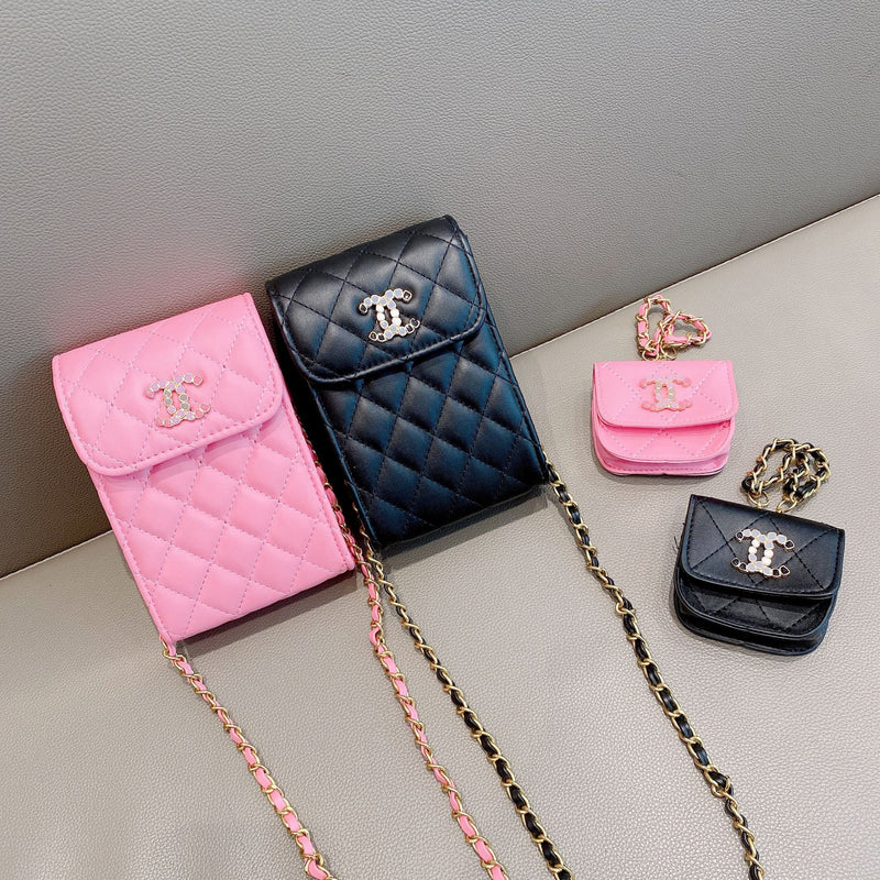 Fashion Phone bag and airpods case set
