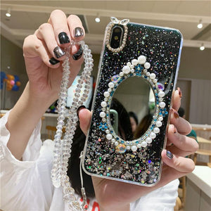 Luxurious Glitter Mirror Shell