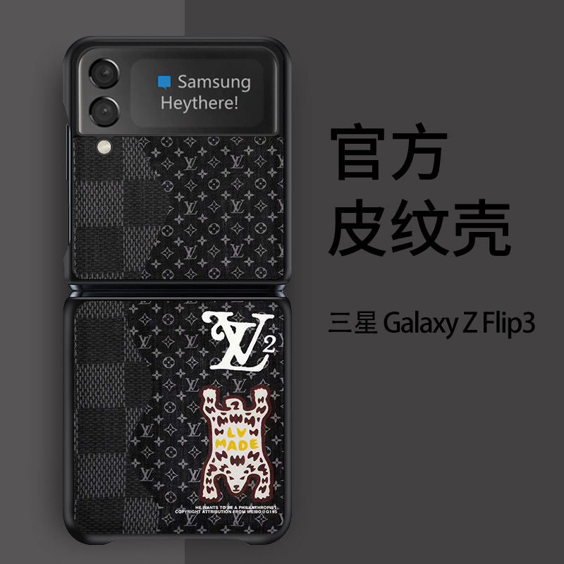 Folding screen Samsung Z flip3 high-end mobile phone case