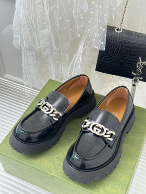 2023 GG Classic Double G Buckle Platform Loafers-S32