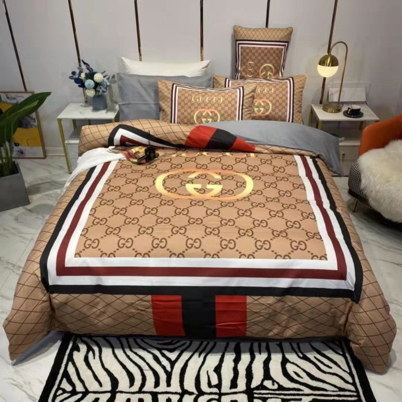 Luxury 100% cotton  four-piece Bedding Set