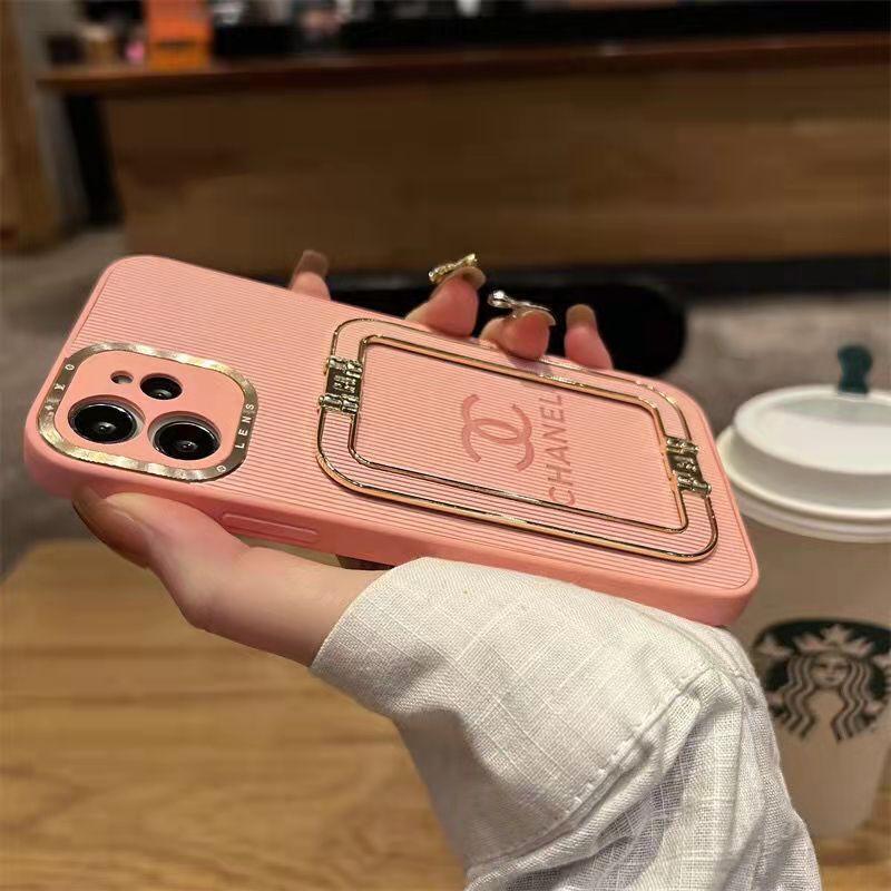 Fashion wrist integrated stand phone case for iPhone