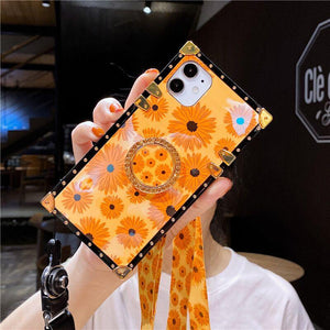 Flower Square Phone Case