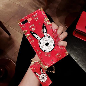 Retro Style Trendy Rabbit Phone Case