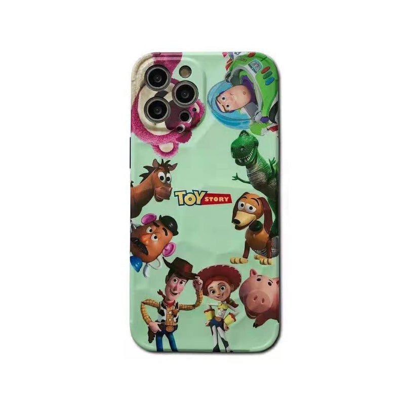 Toys and animal patterns phone case