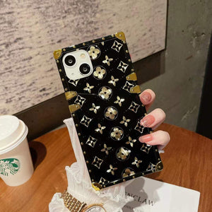 Luxury Square Bracket Phone Case