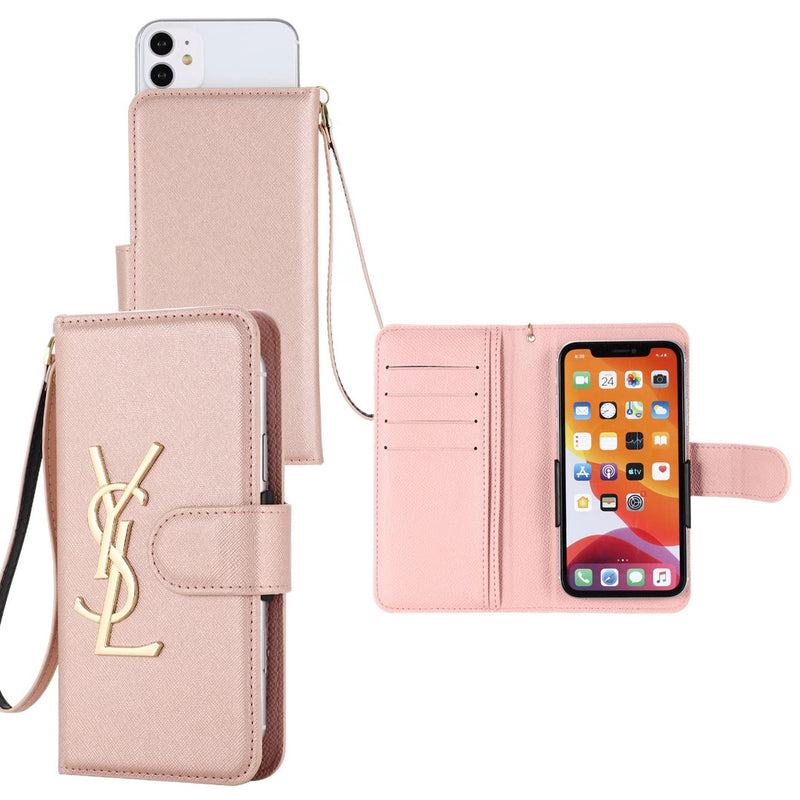 Card pocket leather case for all mobile phone models