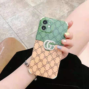 Fashion letter embroidery phone case For iphone