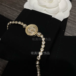 Xiaoxiang Feng Rhinestone Chain Bracelet