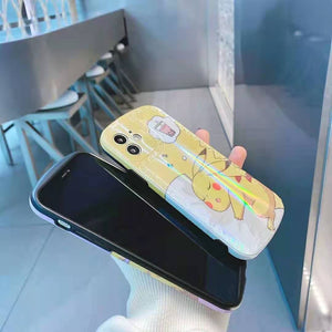 Aurora cartoon soft phone case
