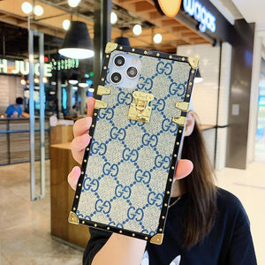 Retro pattern leather phone case for iphone