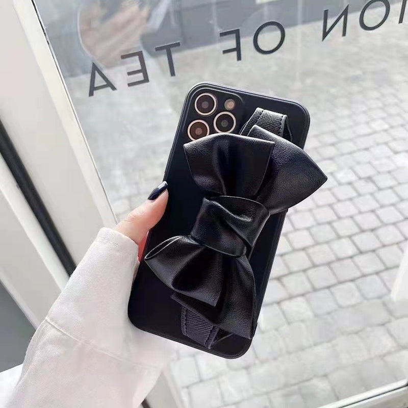 Bowknot  wrist phone case For iphone