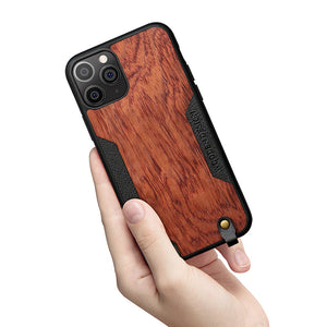Wood Lanyard Hard Case