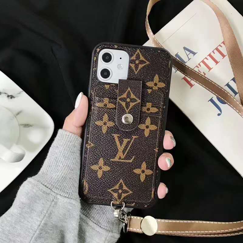 Tide Brand LV Card Slot Phone Case For Iphone