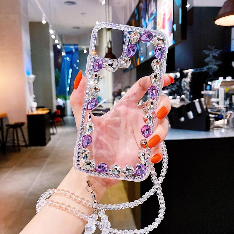 Luxurious Diamond Transparent Phone Case