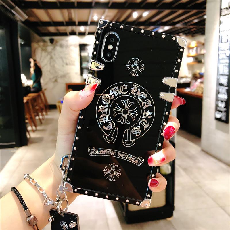 Luxury square phone case for iPhone