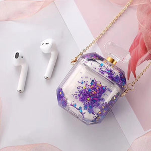 Quicksand perfume bottle headset cover