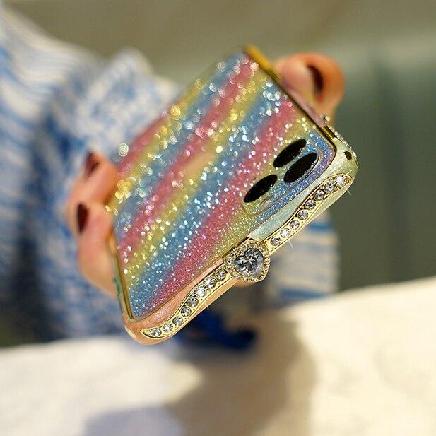 Hand-inlaid luxury shiny diamonds  phone case